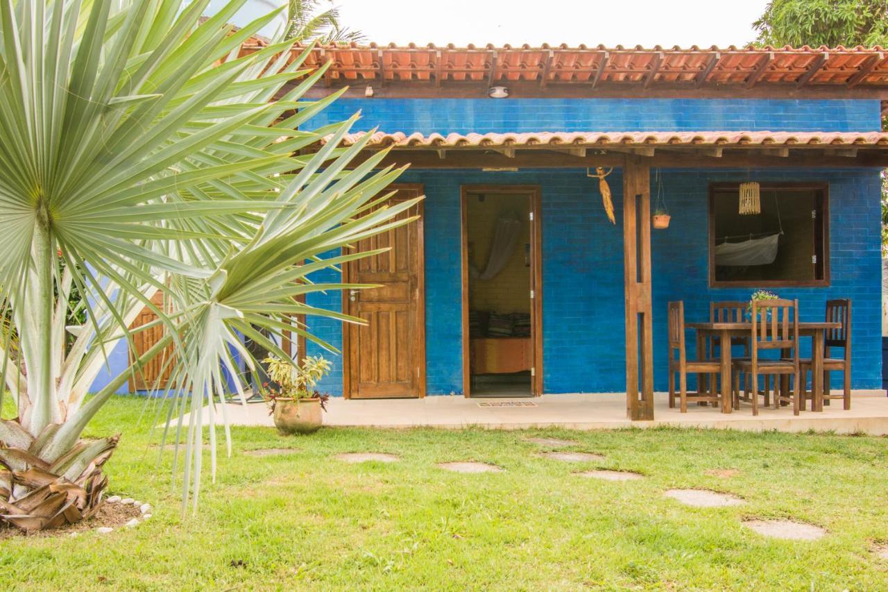 Paraiso Azul Com Vistas Maravilhosas Cumuruxatiba Kültér fotó