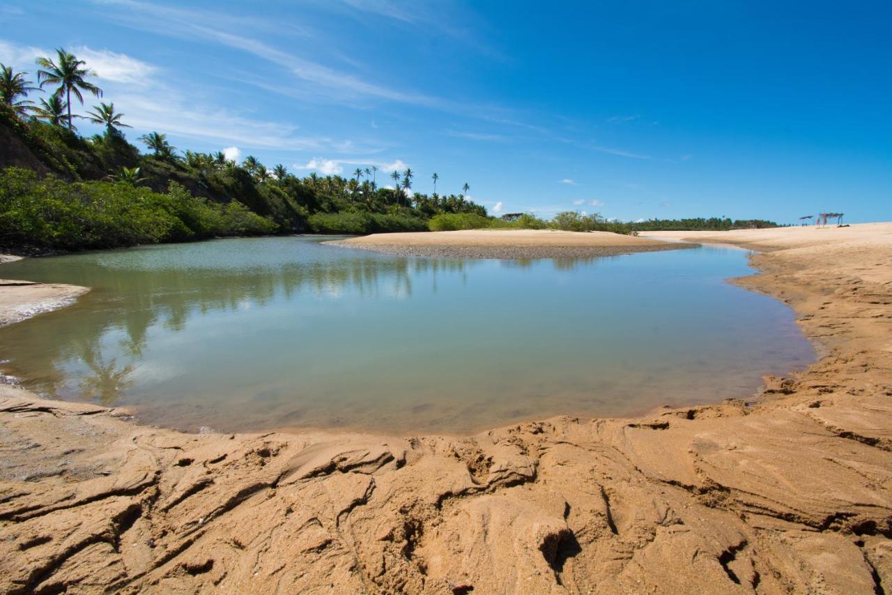 Paraiso Azul Com Vistas Maravilhosas Cumuruxatiba Kültér fotó
