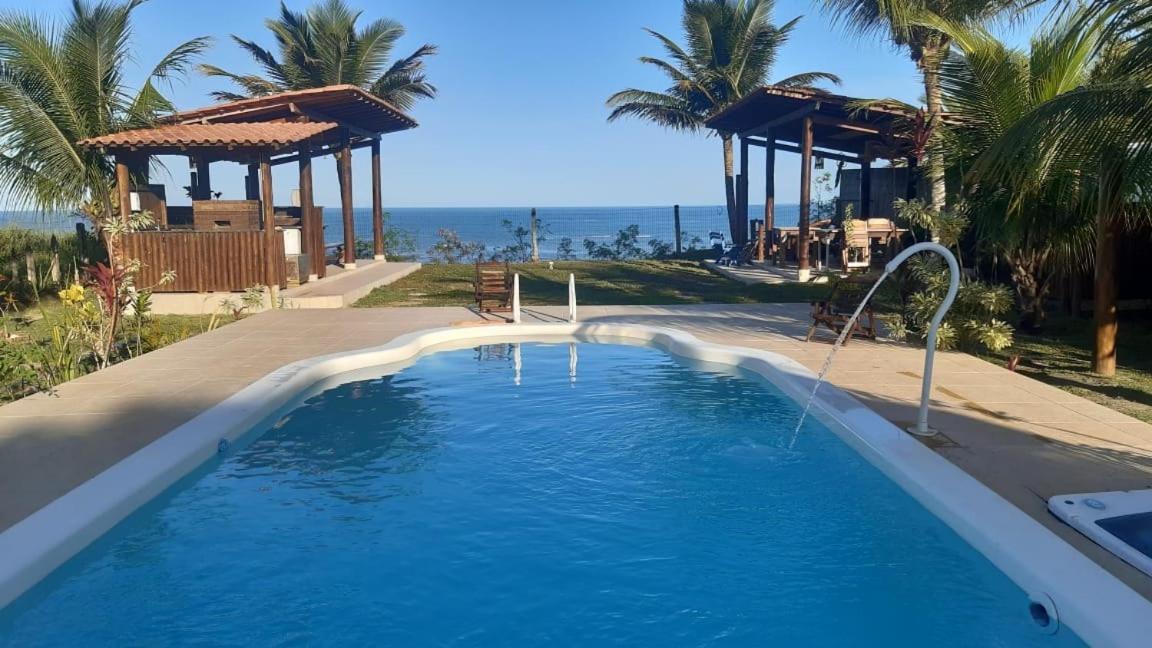 Paraiso Azul Com Vistas Maravilhosas Cumuruxatiba Kültér fotó