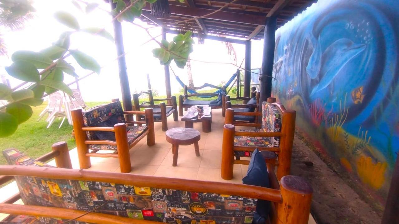 Paraiso Azul Com Vistas Maravilhosas Cumuruxatiba Kültér fotó