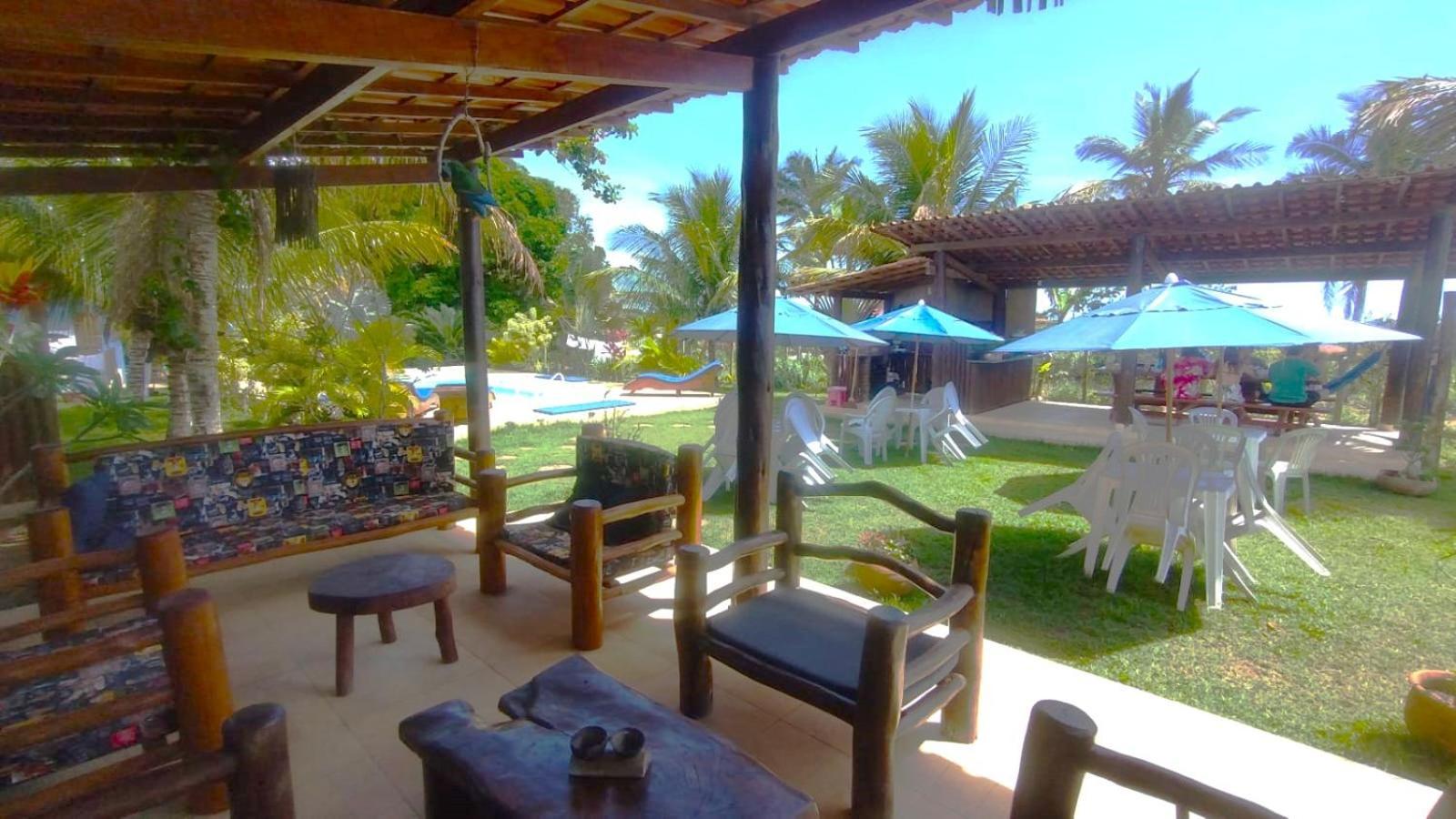 Paraiso Azul Com Vistas Maravilhosas Cumuruxatiba Kültér fotó