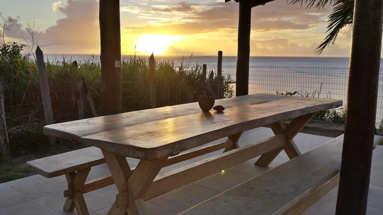 Paraiso Azul Com Vistas Maravilhosas Cumuruxatiba Kültér fotó